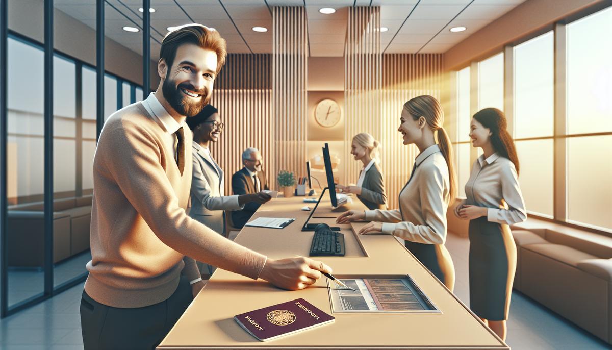 Как открыть счёт в банке Грузии иностранцу Иностранец открывает банковский счёт в отделении банка в Грузии