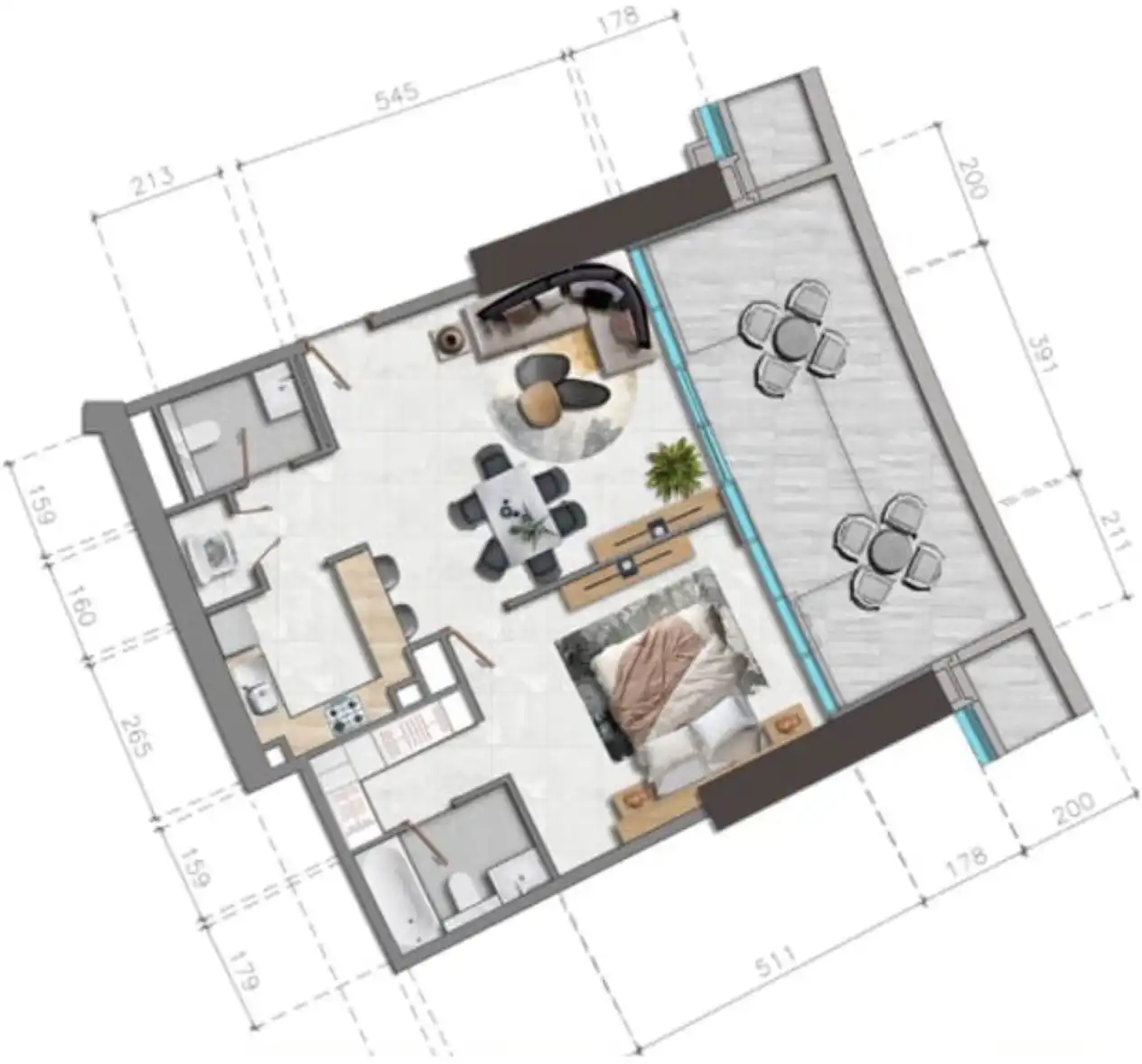 Floor Plans of Nobles Tower by Tiger Properties