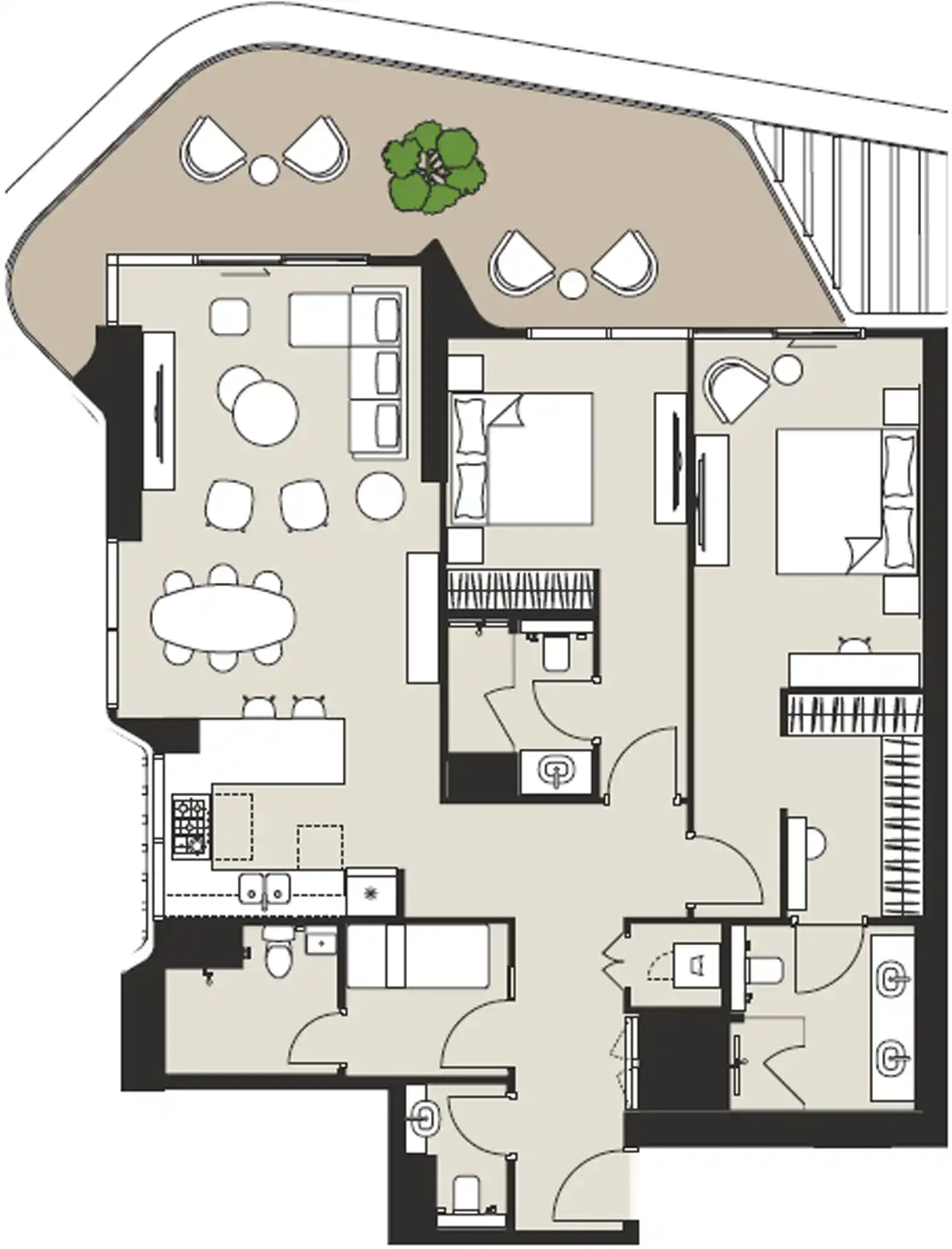 Планировка Artistry One Residences by Select Group