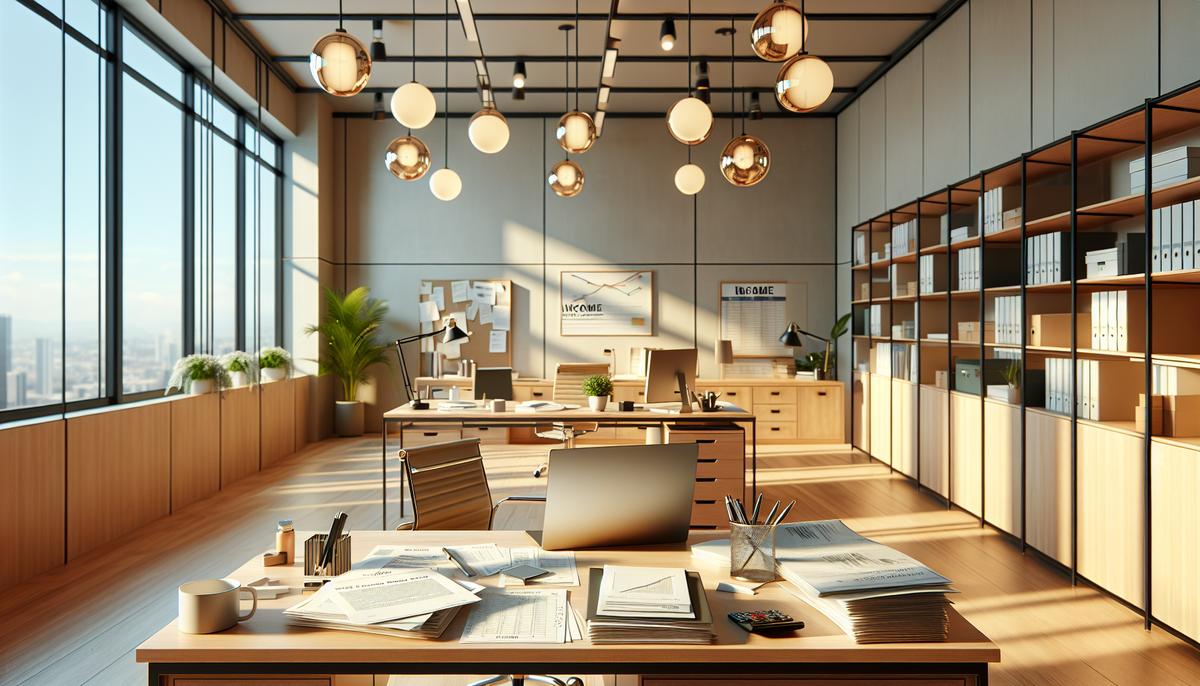 Справки о доходах для банка: что реально принимают в Грузии в 2026 году Документы о доходах на столе