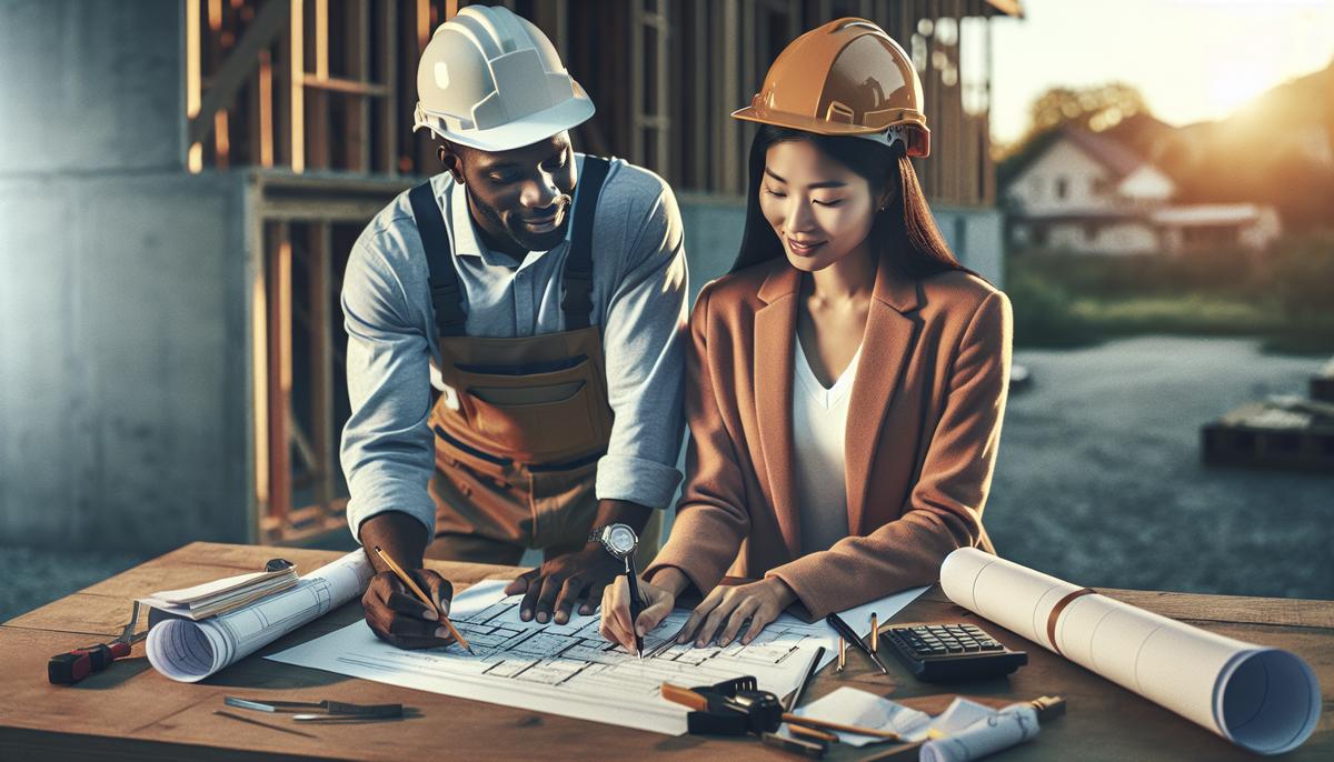 Красные флаги подрядчика: признаки, что лучше не начинать подрядчик обсуждает план ремонта с владельцем