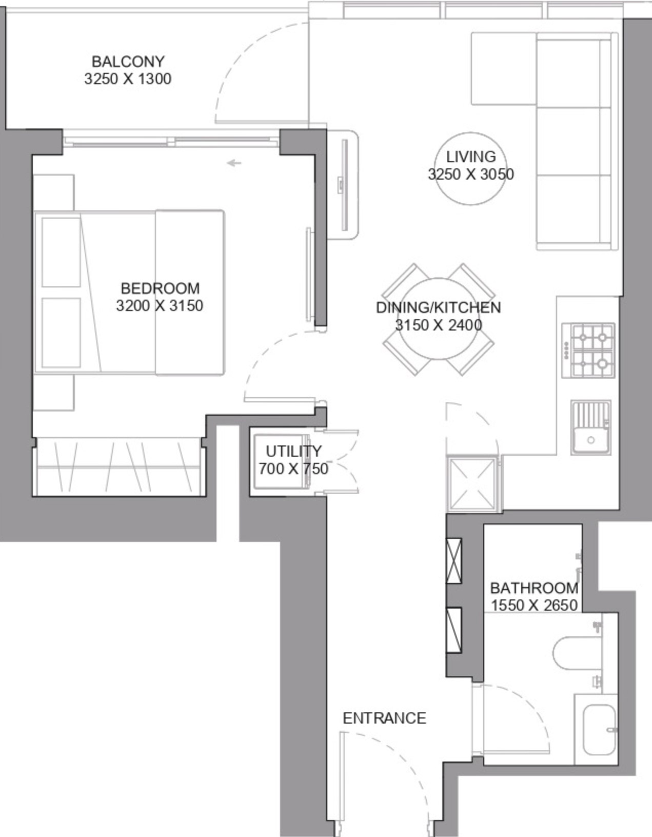 Floor Plans of Sobha Orbis