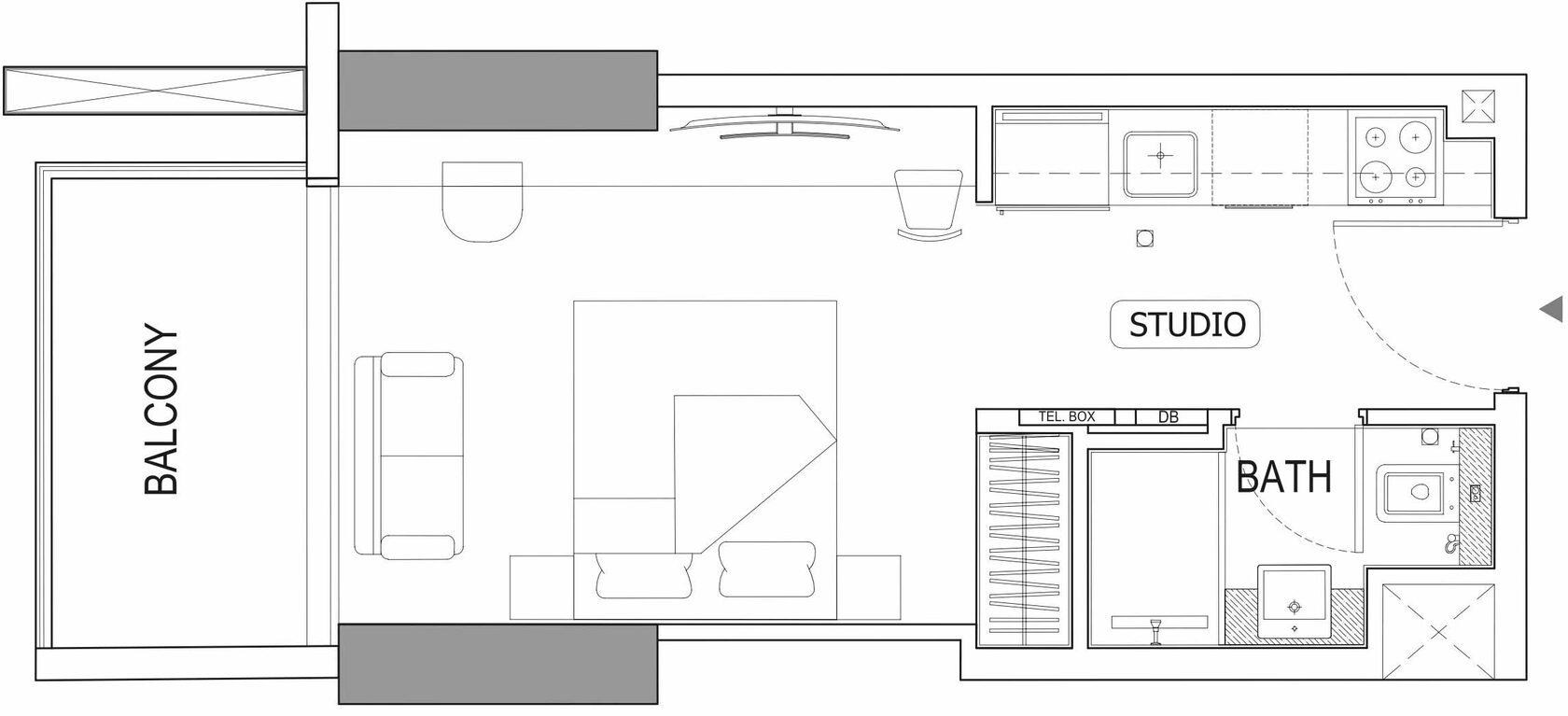 Floor Plans of Binghatti Azure