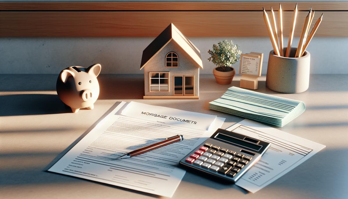 Рефинансирование ипотеки в Грузии: когда это выгодно и как подготовиться в 2026 году Документы по ипотеке и калькулятор на столе