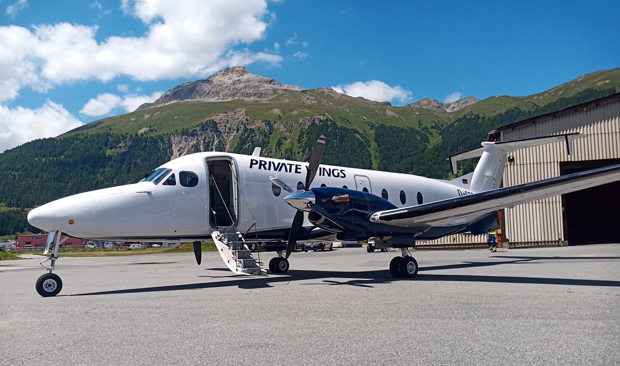 Book Private Air Charter on Beech 1900