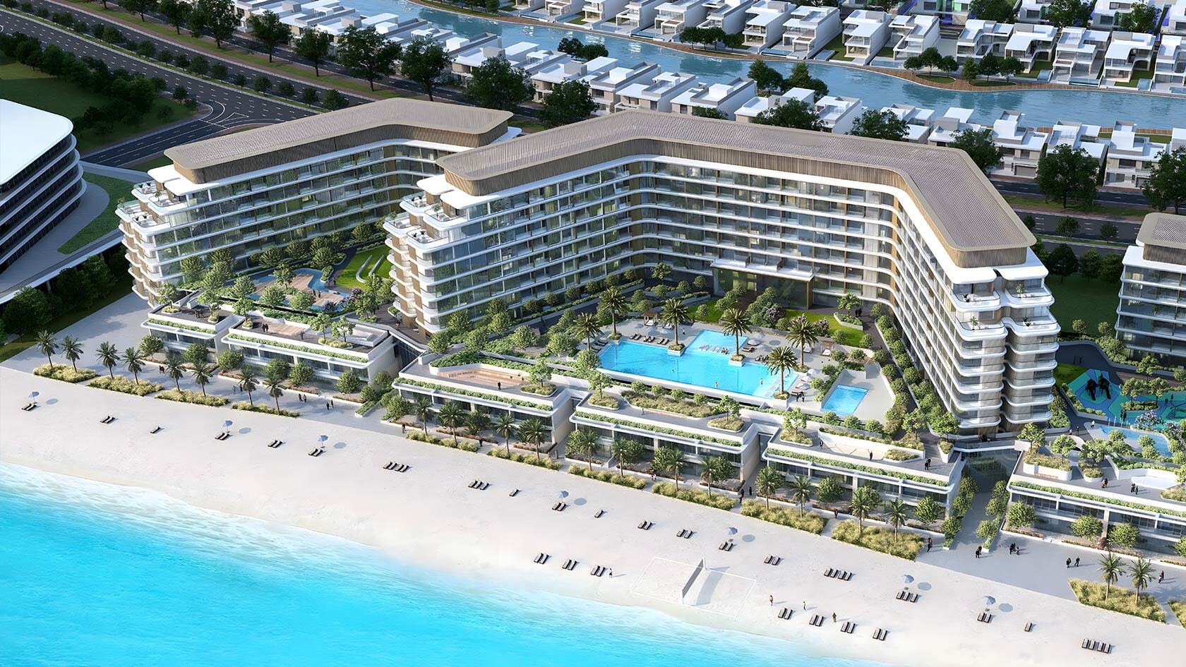 Апартаменты Sobha Coraline Beach Residences (Умм-эль-Кайвайн, ОАЭ)