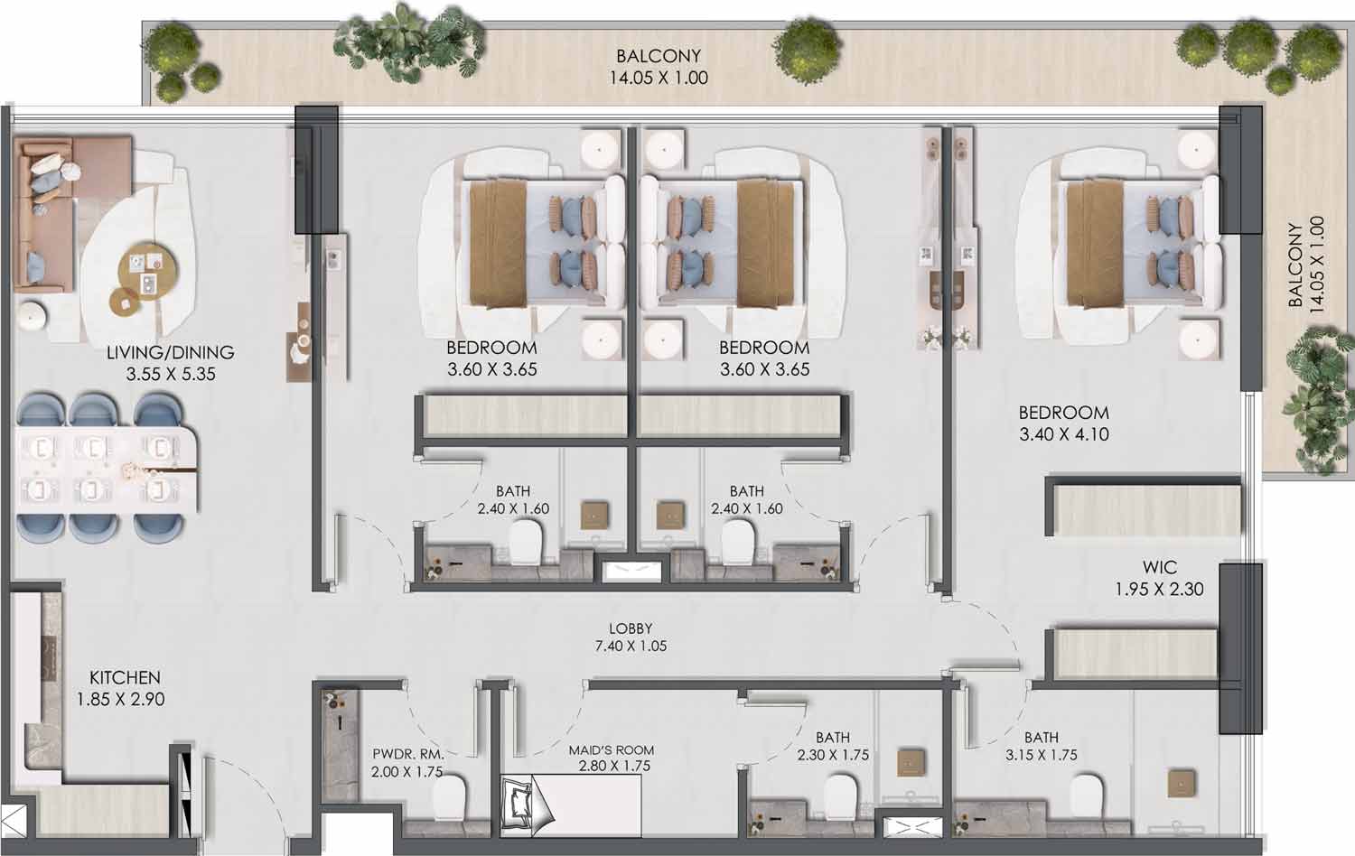 Floor Plans of Prescott Legado