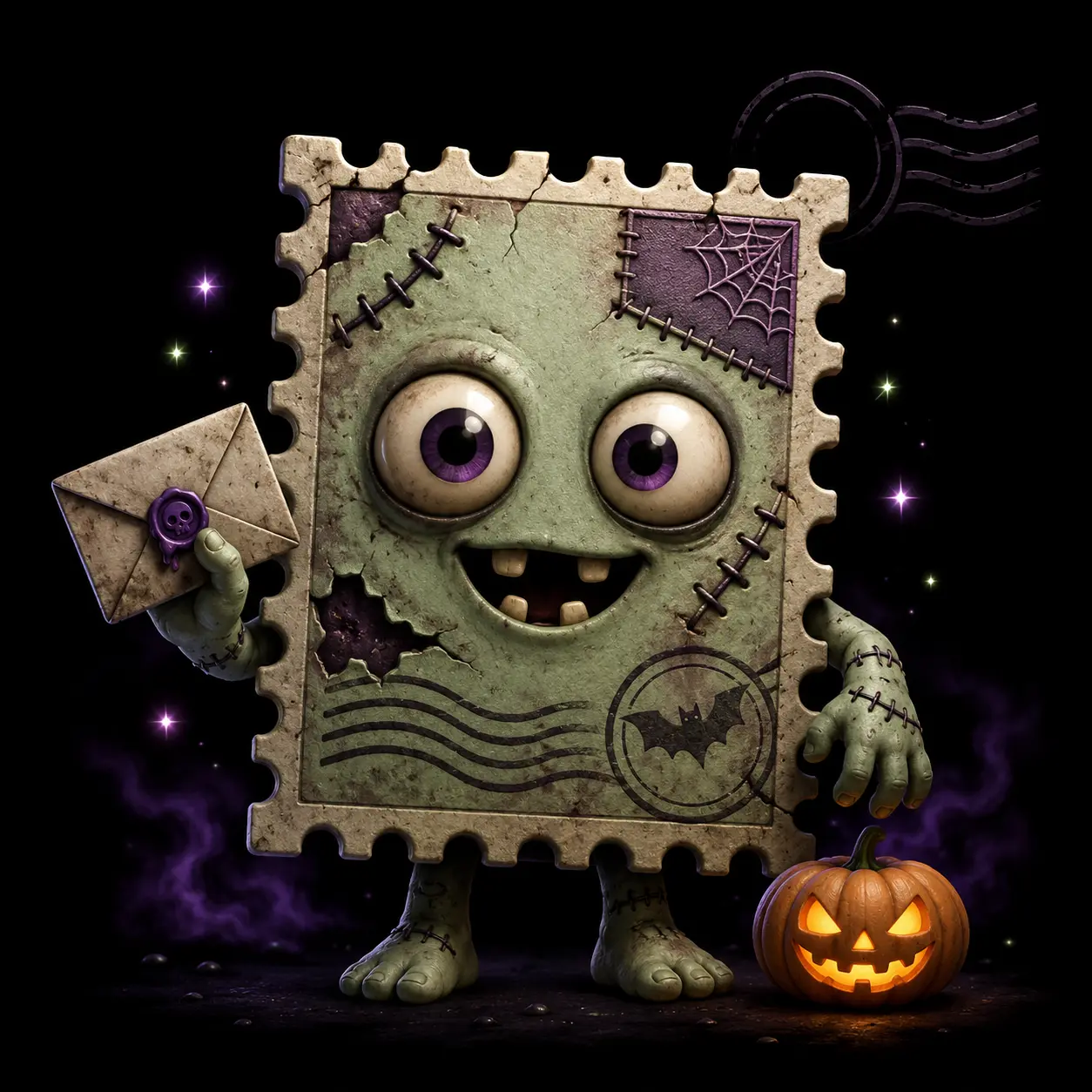 Friendly Halloween ghost Friendly Halloween ghost