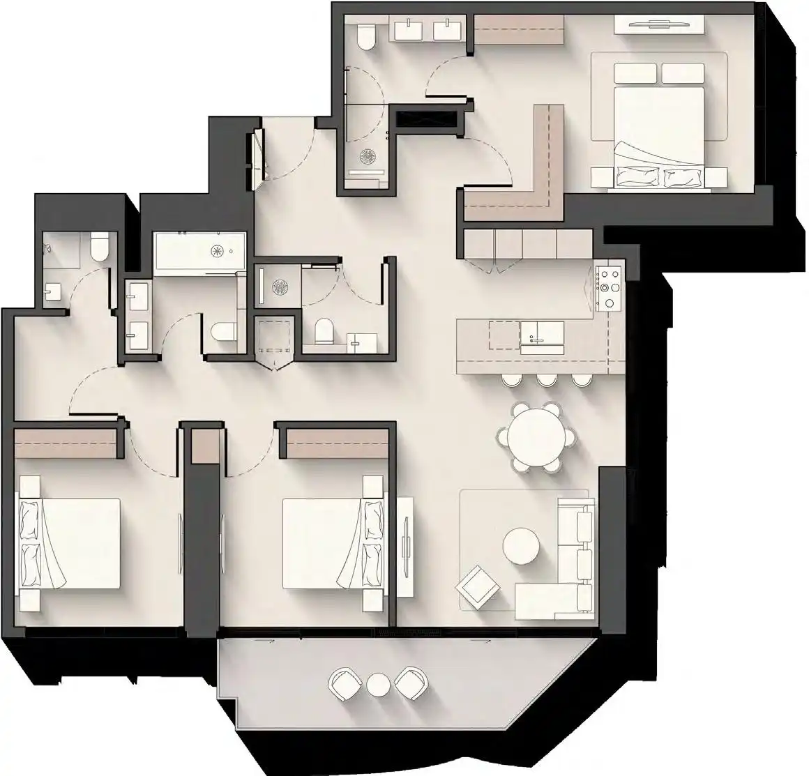Floor Plans of Ellington Altiera Heights