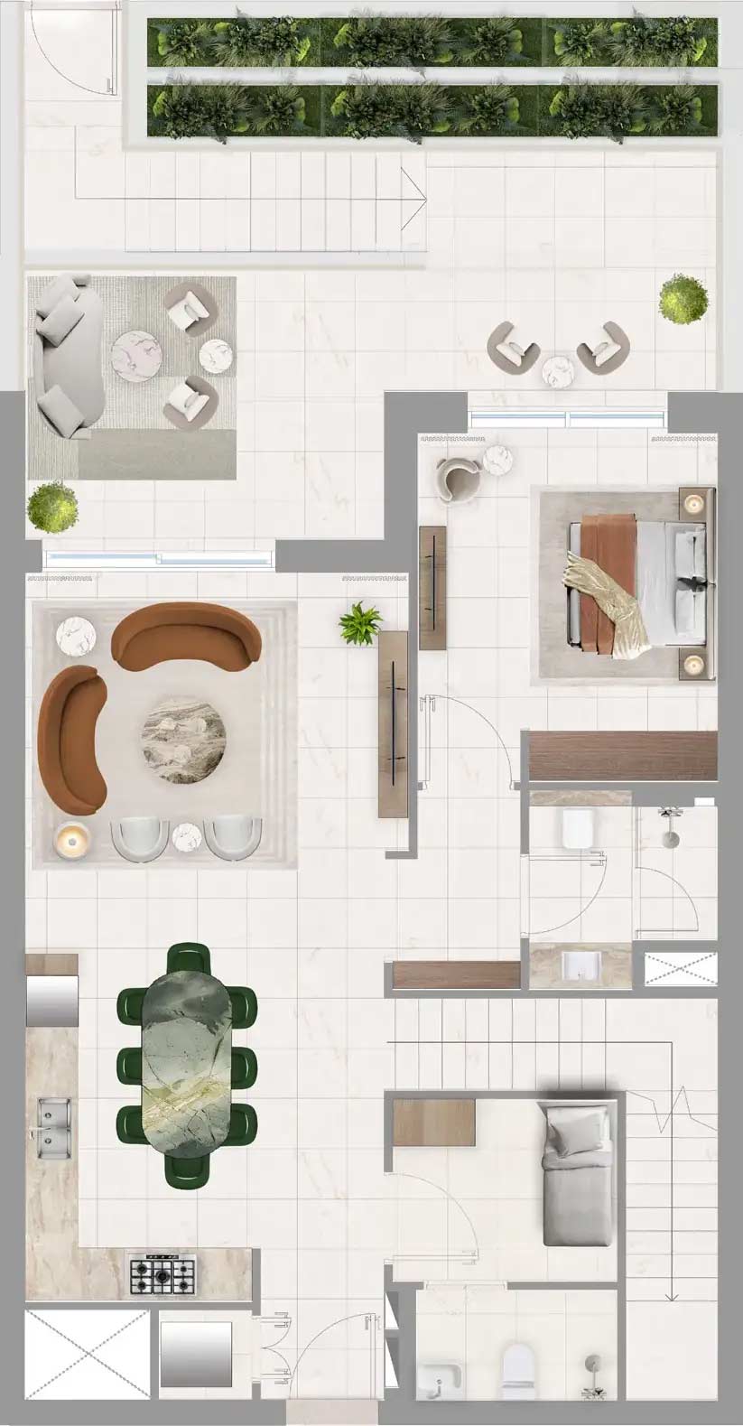 Floor Plans of Emaar Address Residences Dubai Creek Harbour