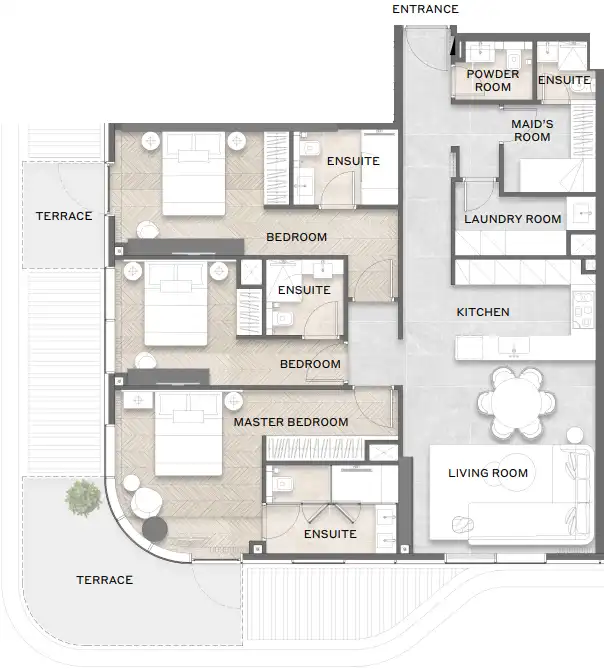 Floor Plans of Avida Residences