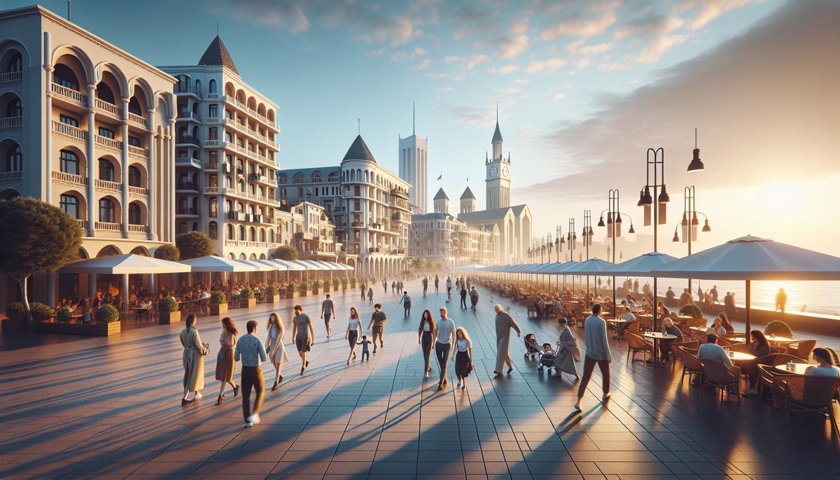 Центр Батуми: лучшие локации для жизни и инвестиций Набережная и городской центр Батуми