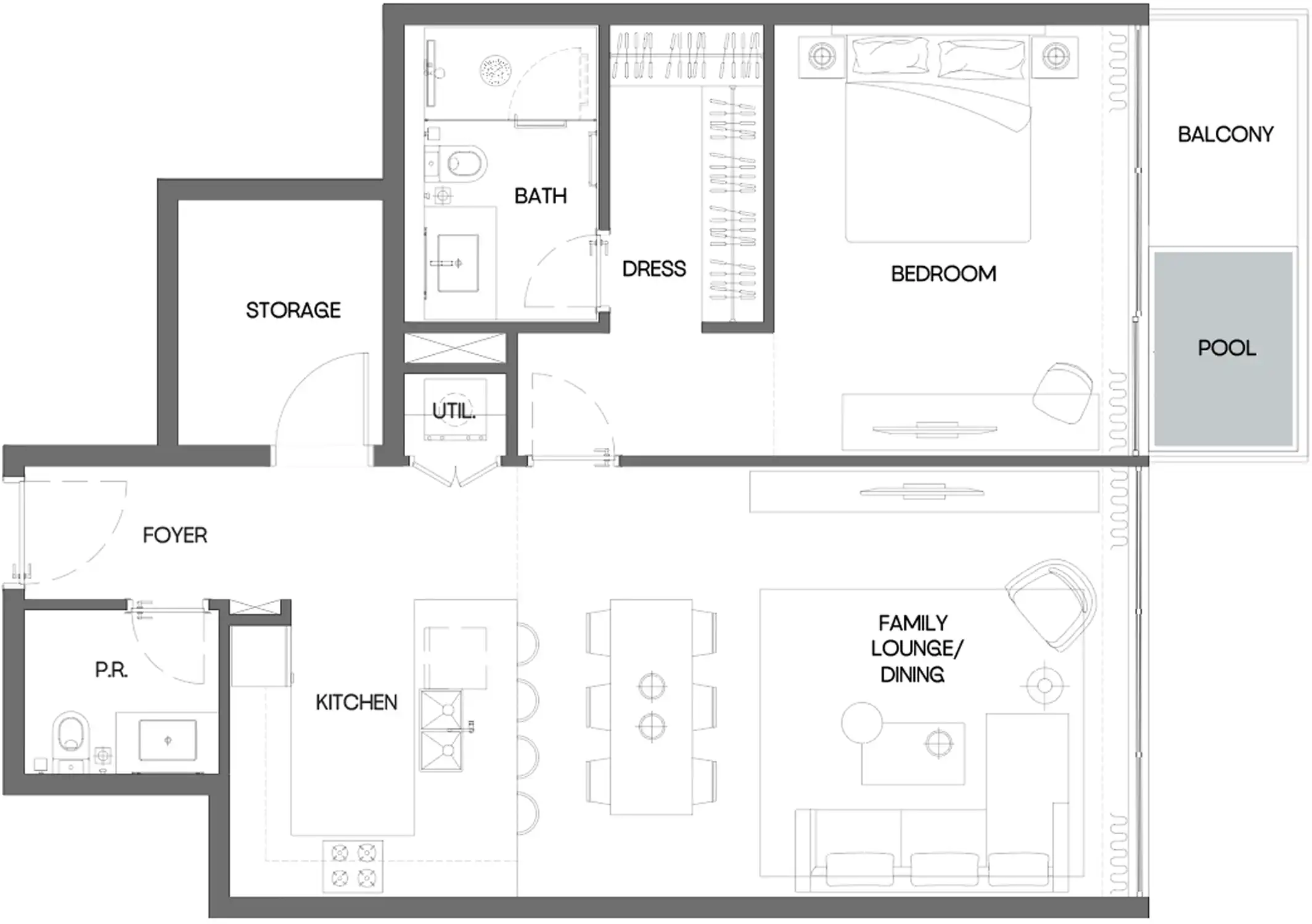 Floor Plans for Bayview Boulevard in Dubai