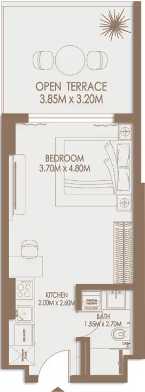 Планировка Veona by Gutti