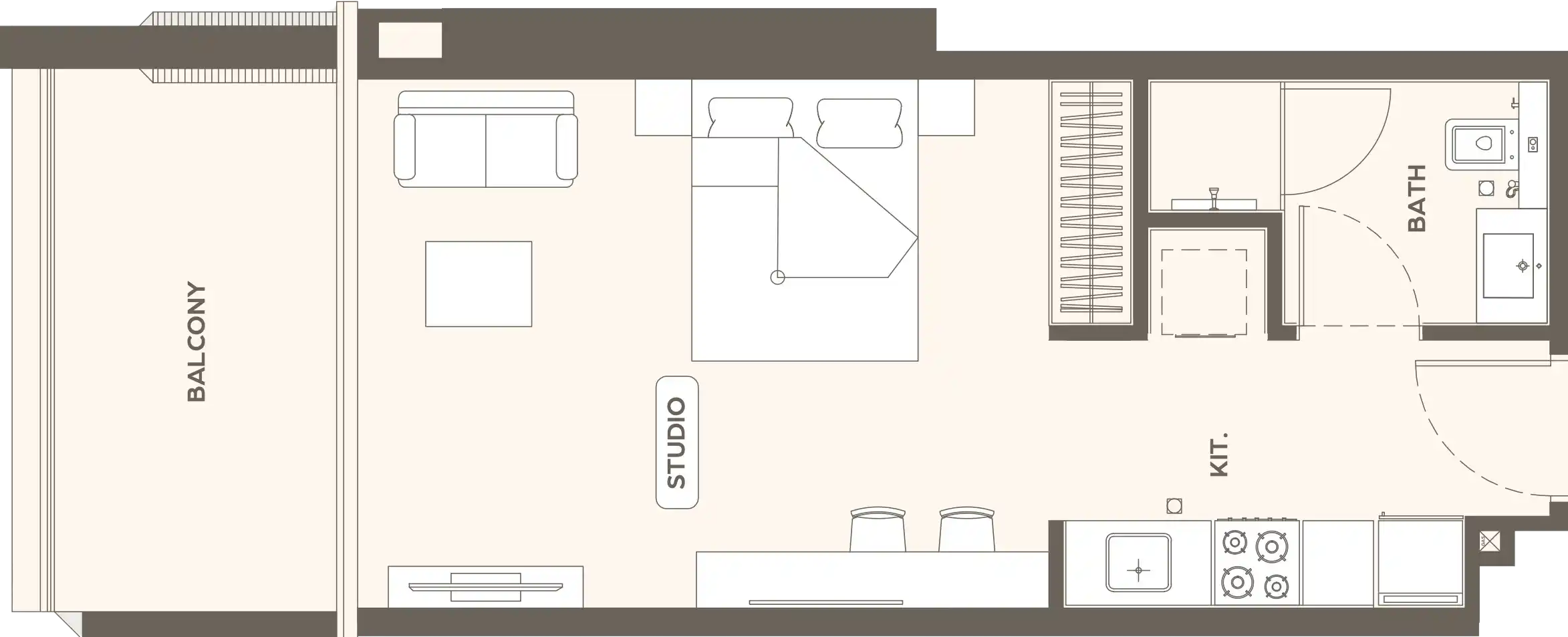 Floor Plans for Binghatti Ivory in Dubai