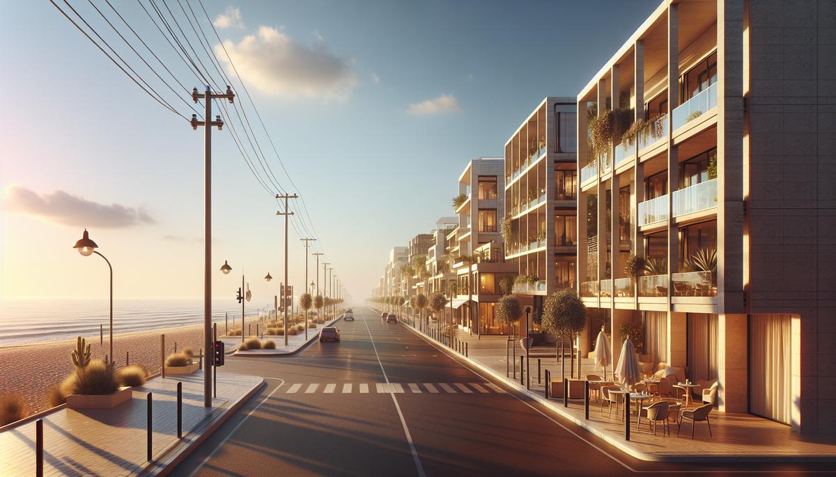 Где лучше покупать: первая линия или 5–10 минут пешком от моря в Новом Бульваре Набережная и пляж Нового Бульвара