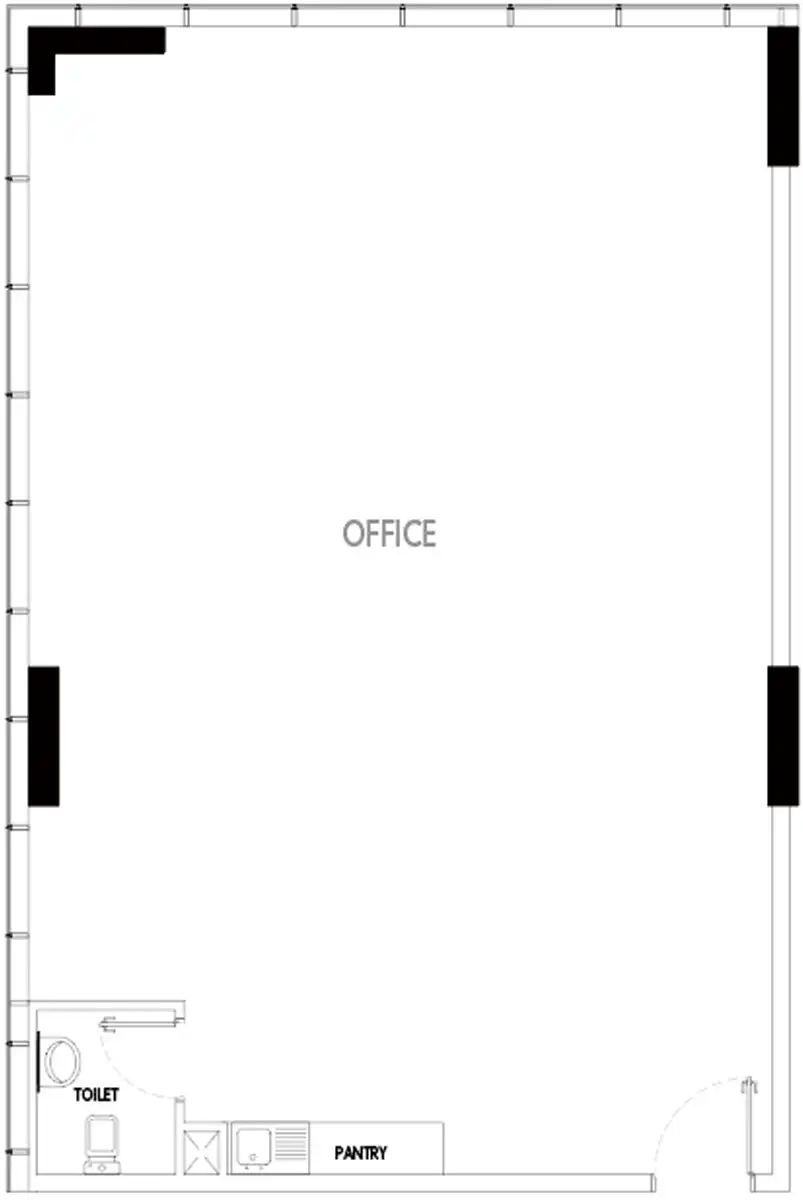 Floor Plans for Tomorrow Commercial Tower in Dubai