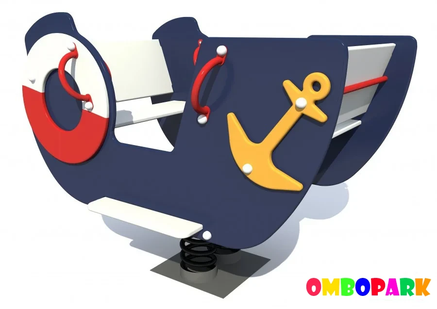 Качалка на пружине "Лодка" - УСН 8601-0104-0509 УСН 01040509