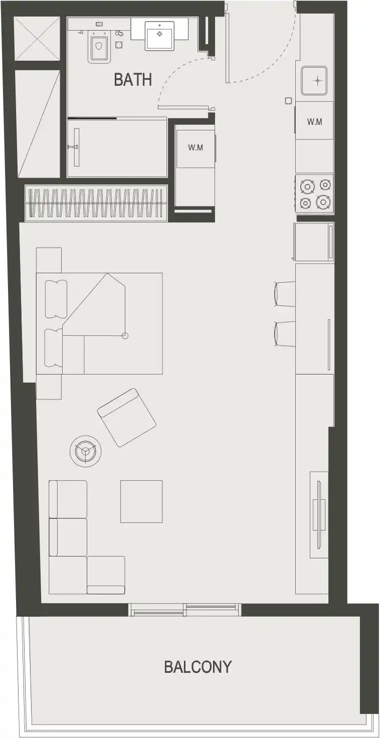 Floor Plans for Binghatti Dawn in Dubai