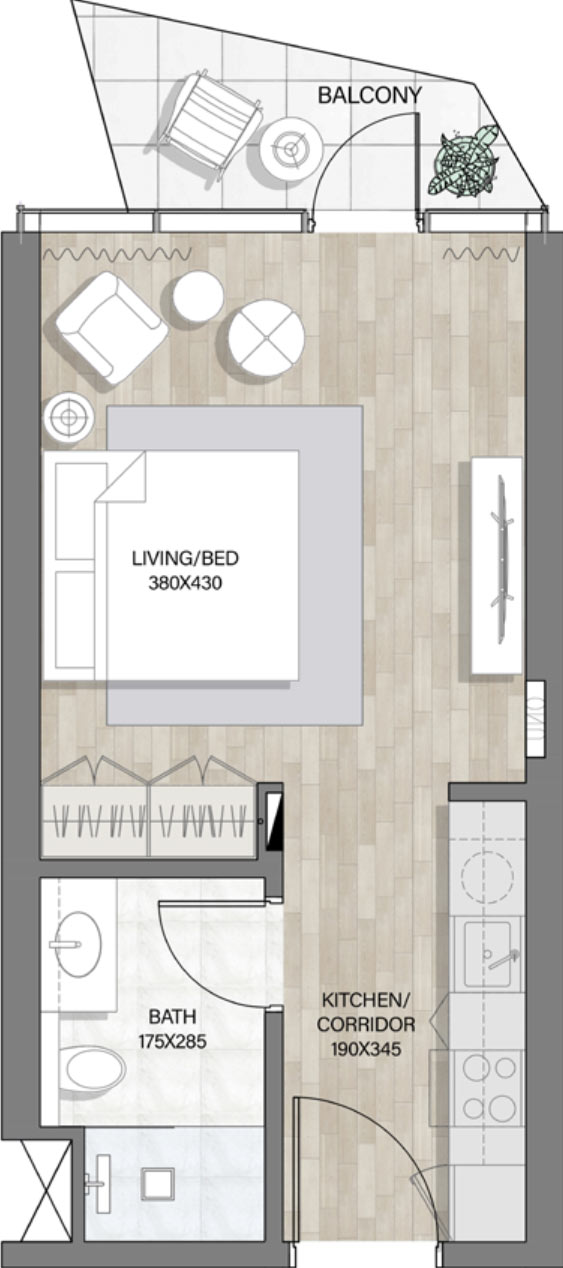 Floor Plans of RAK Properties Edge