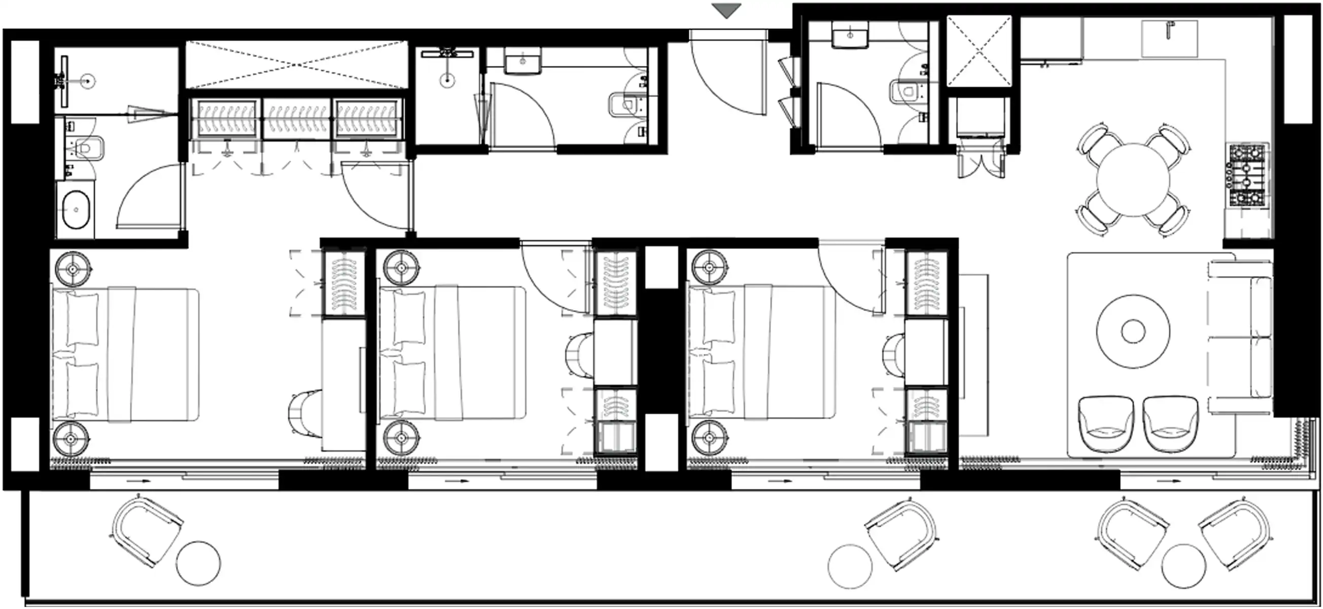 Планировки Azizi Milan Heights