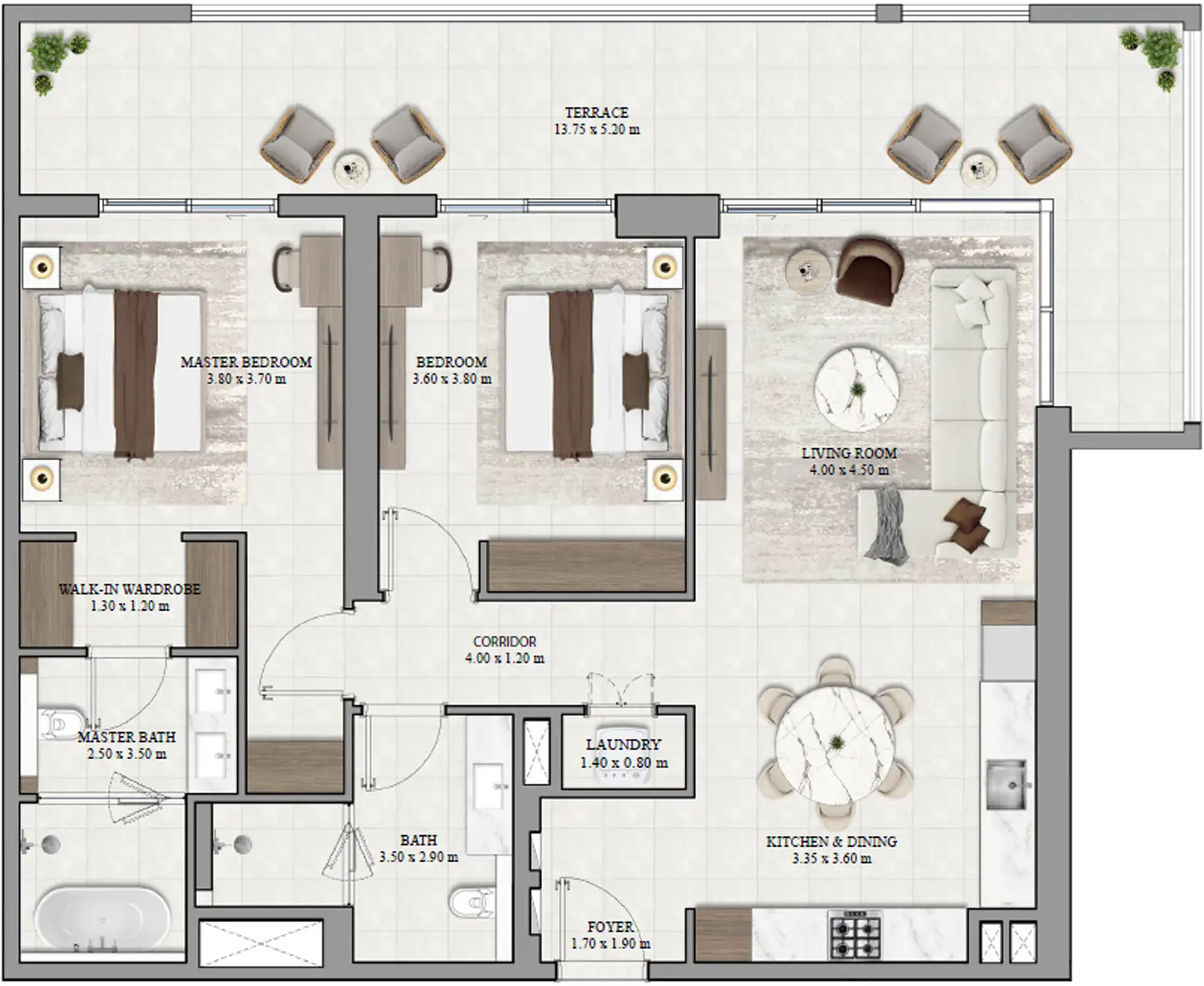 Floor Plans for Vista Ridge at Emaar South in Dubai