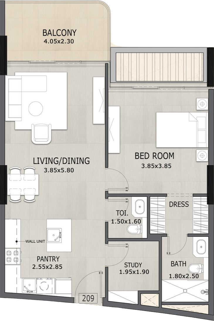 Floor Plans of Floarea Vista