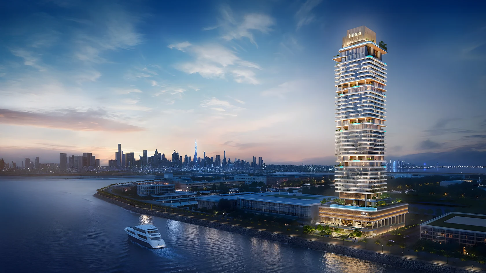 Hilton Residences by Prestige One – Апартаменты в Dubai Maritime City