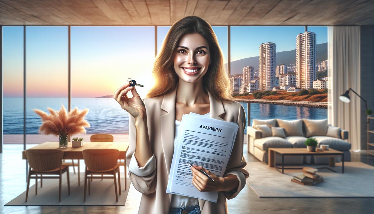 Купить квартиру в Батуми без посредников Квартира у моря в Батуми, ключи в руке