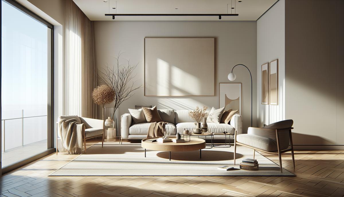 Интерьер для перепродажи: как повысить цену без лишних затрат Светлая гостинная готовая к продаже