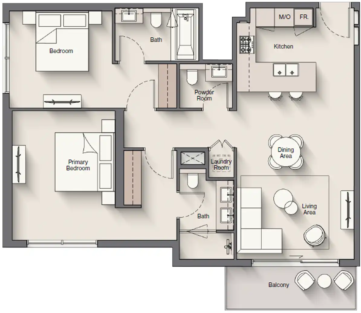 Floor Plans of Ellington Windsor House 2