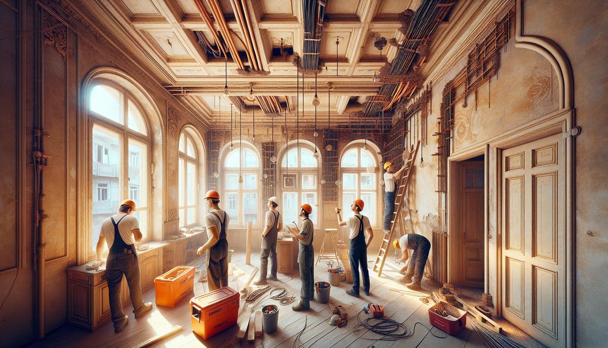 Ремонт в старом фонде Батуми: бюджет, сроки и главные риски ремонт квартиры в старом доме Батуми