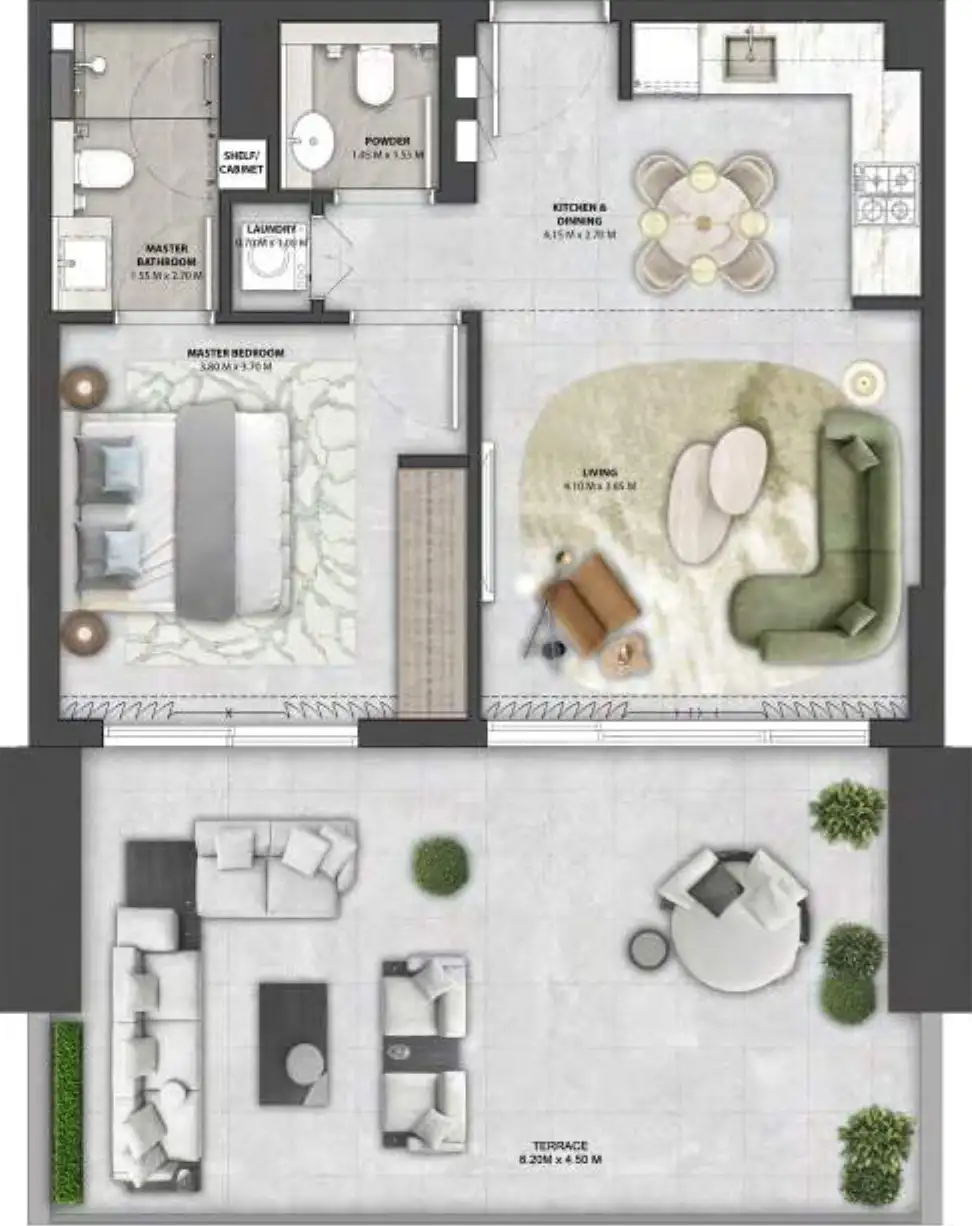 Floor Plans for Arancia Yards by BEYOND in Dubai