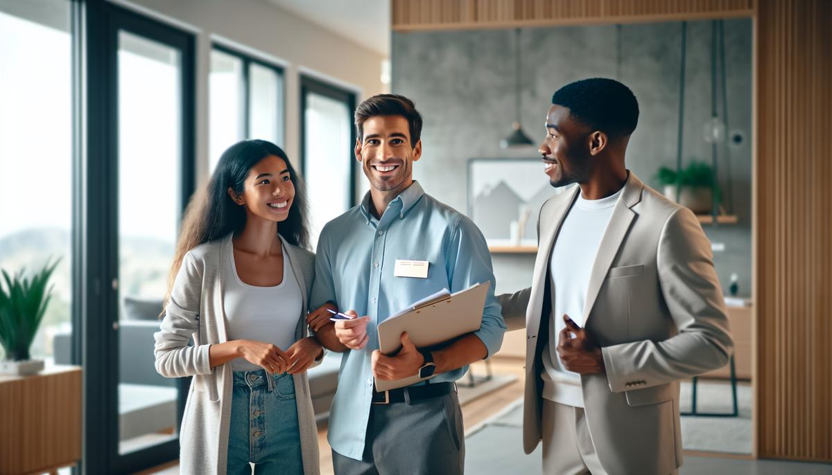 Минимальная сумма для старта инвестиций в недвижимость Грузии Пара рассматривает планы и карту Грузии при выборе инвестиционной недвижимости