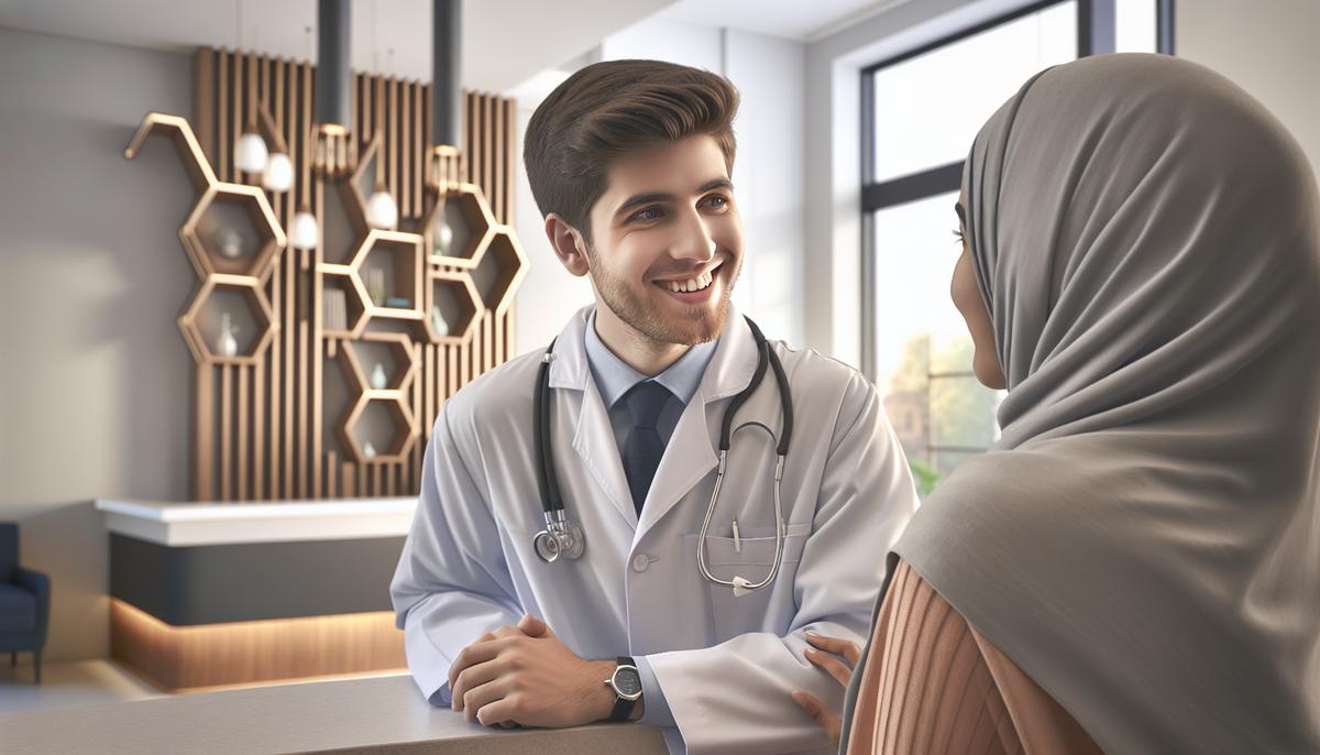 Как работает медицина в Тбилиси Врач и пациент в современной клинике Тбилиси