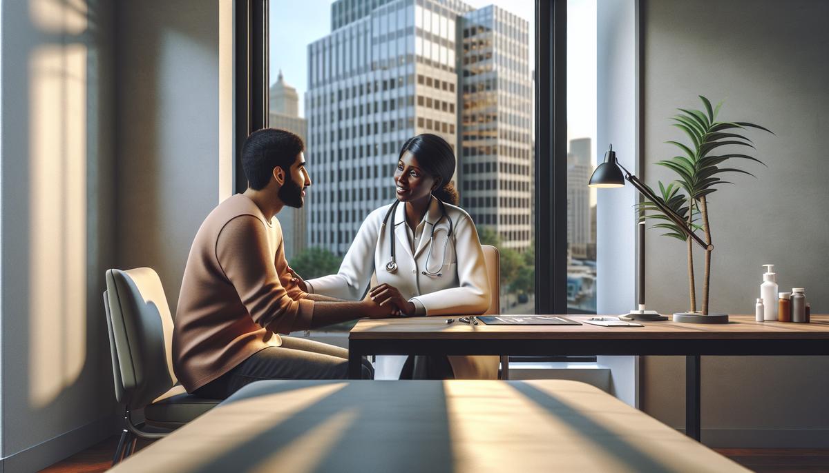 Медицина в Грузии: государственная vs частная — что выбрать Врач и пациент в клинике Грузии