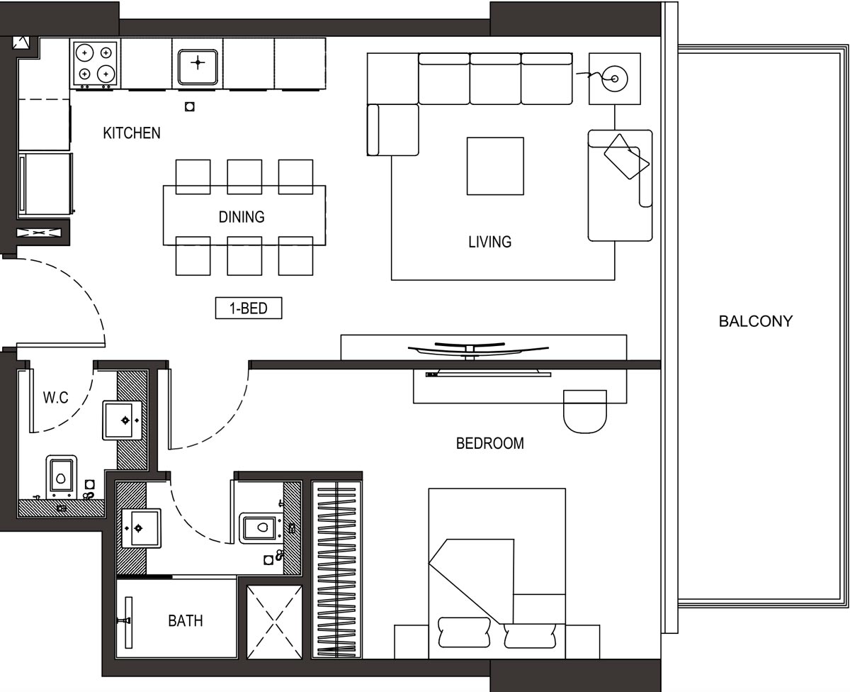 Floor Plans of Binghatti Hills