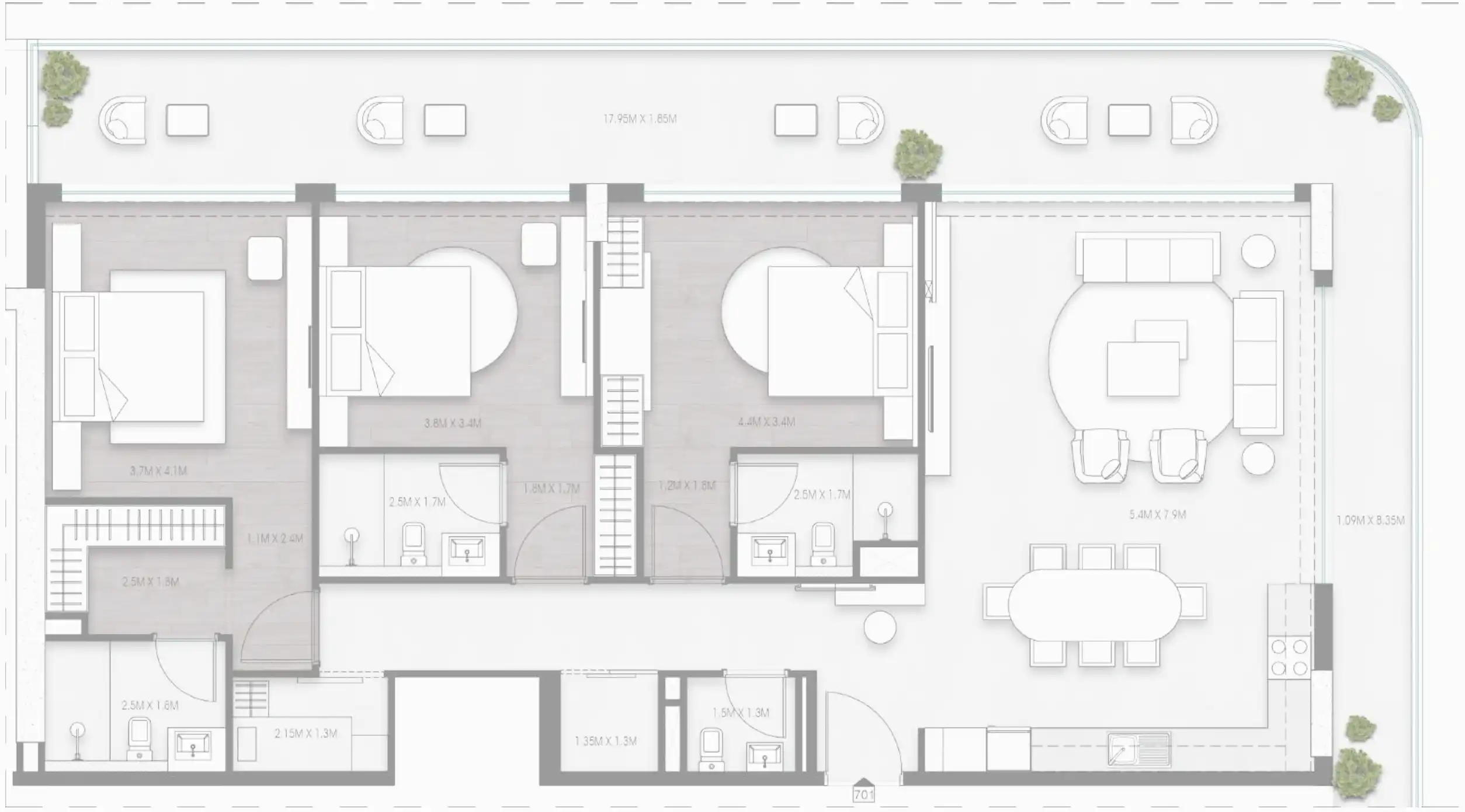 Floor Plans for Valores Residences in Dubai