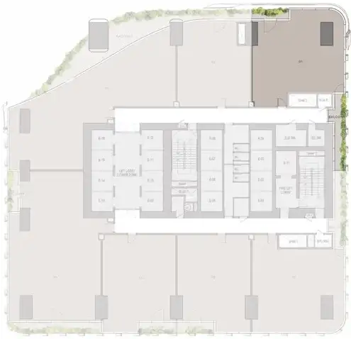 Floor Plans for Christian A. Rockefeller Business Tower in Dubai