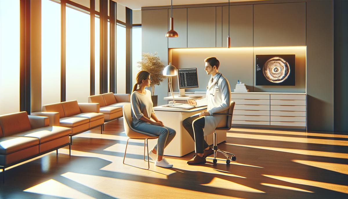 Медицинские услуги в Батуми: как выбрать клинику и врача Врач и пациент в современной клинике Батуми