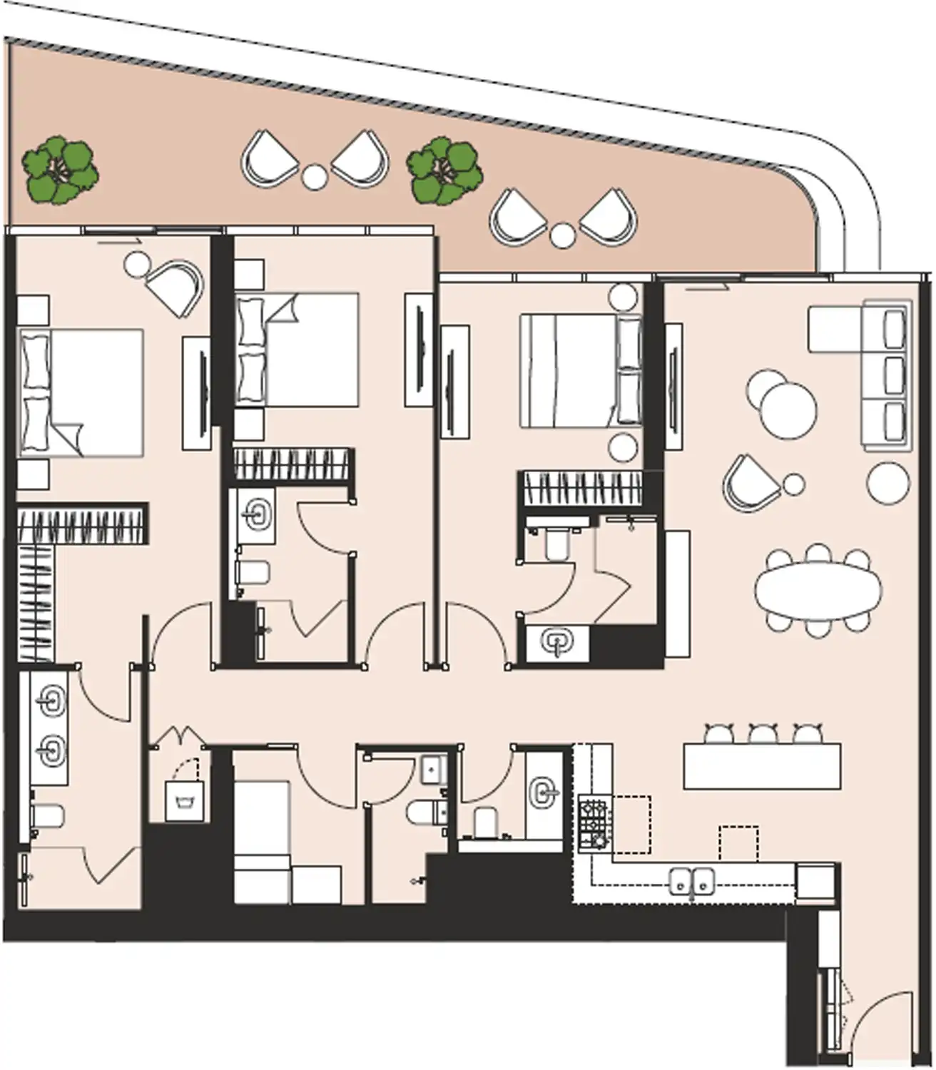 Планировка Artistry One Residences by Select Group