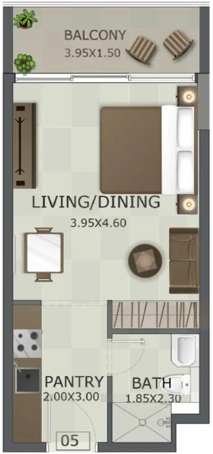 Floor Plans for Regal Crest in Dubai