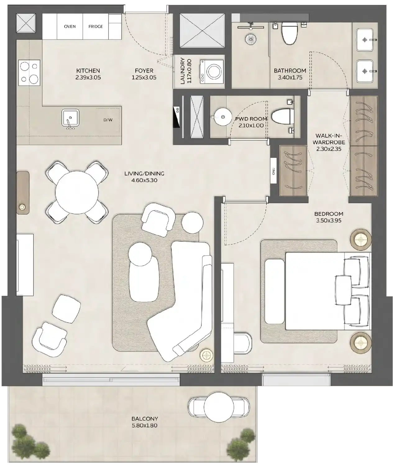 Floor Plans for Expo Valley Views at Expo City Dubai in Dubai