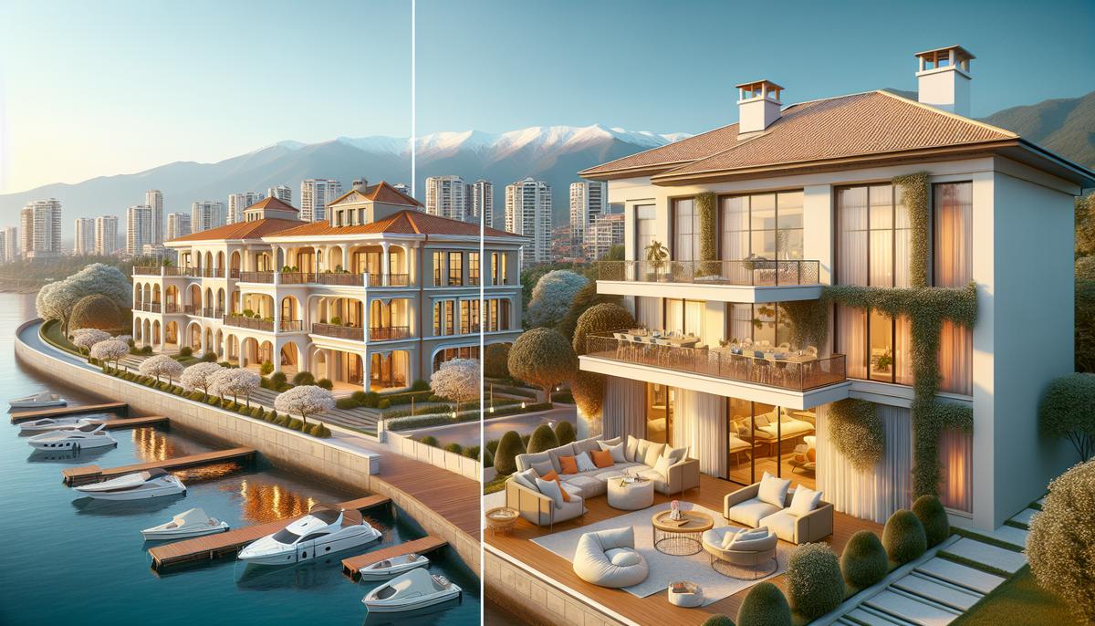 Что выгоднее: апартаменты или вилла в Батуми Сравнение апартамента и виллы на фоне моря в Батуми