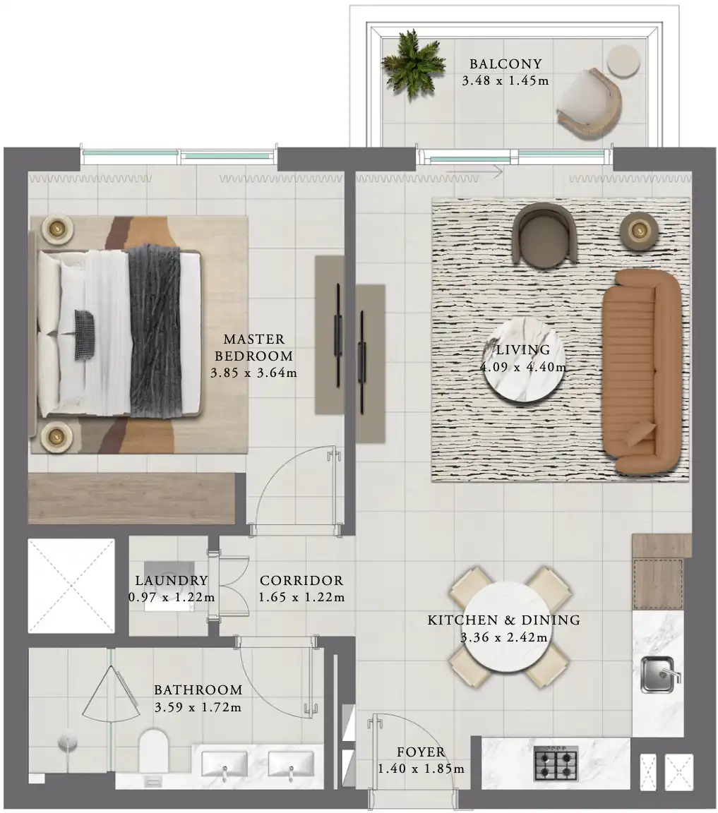 Floor Plans for Golf Trails at Emaar South in Dubai