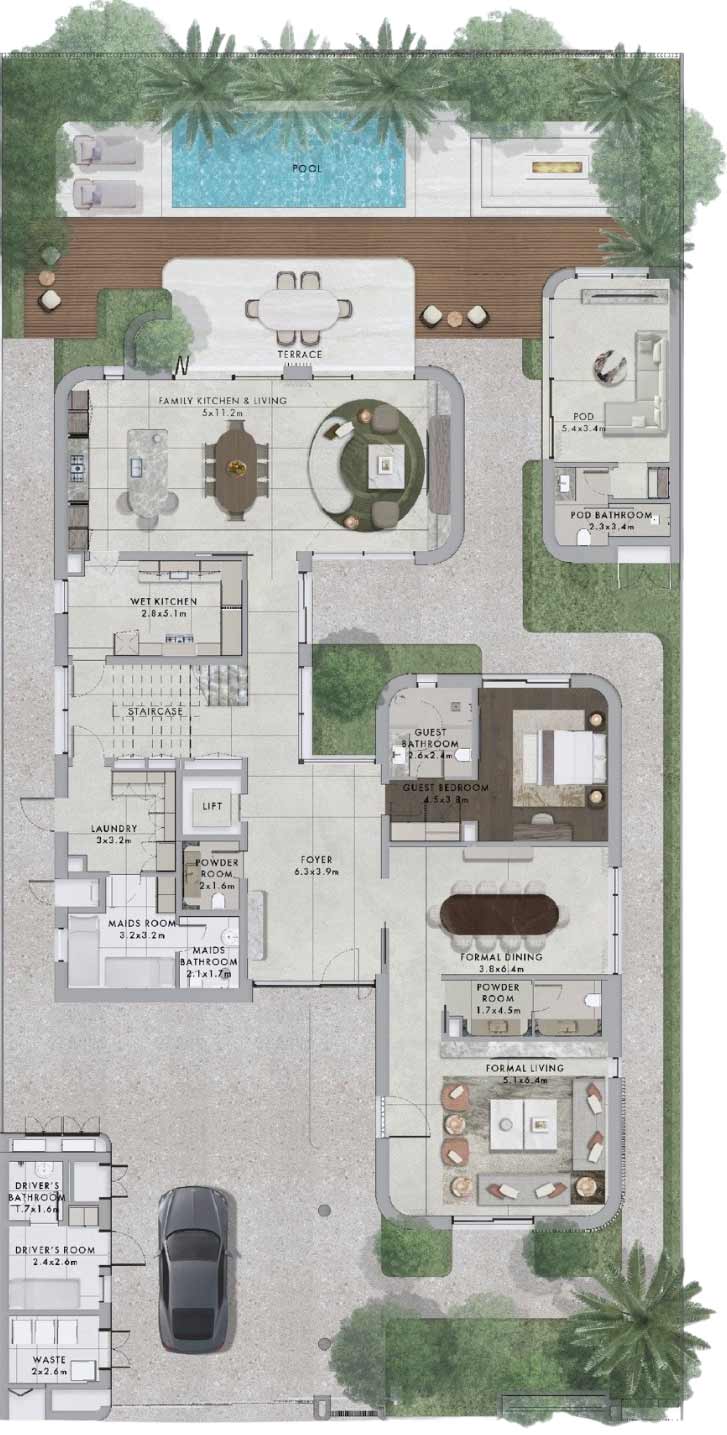 Floor Plans of Aldar Yas Riva