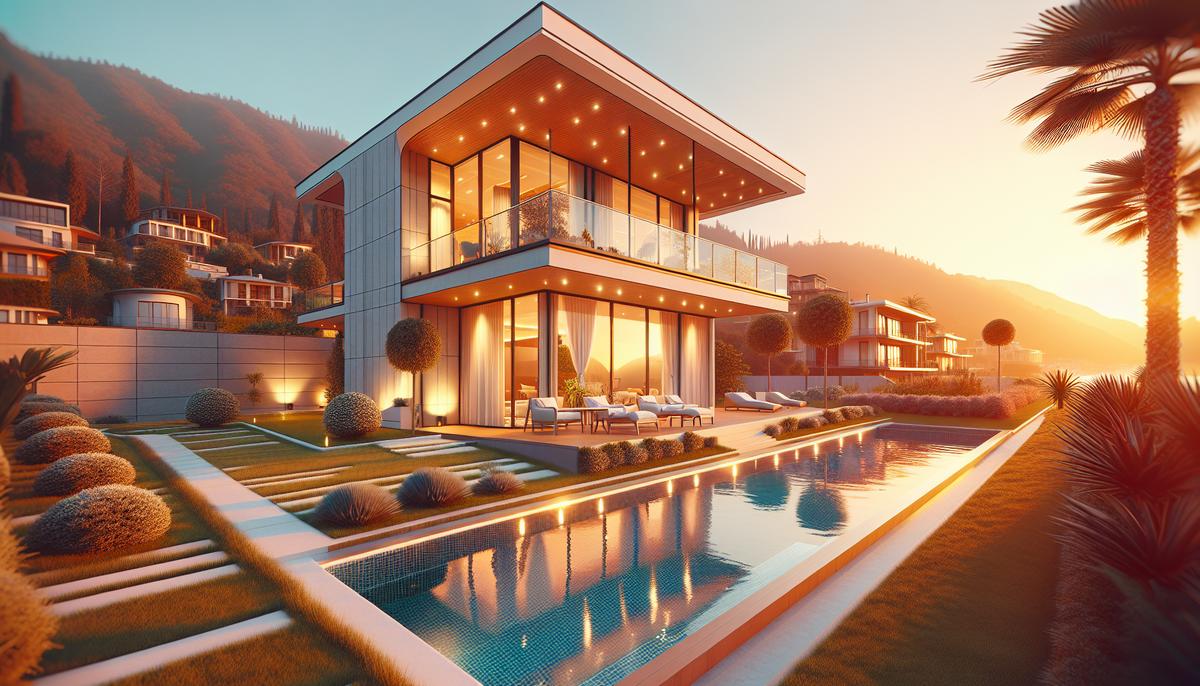 Сколько стоит дом с бассейном в Батуми? Дом с бассейном в Батуми на фоне моря