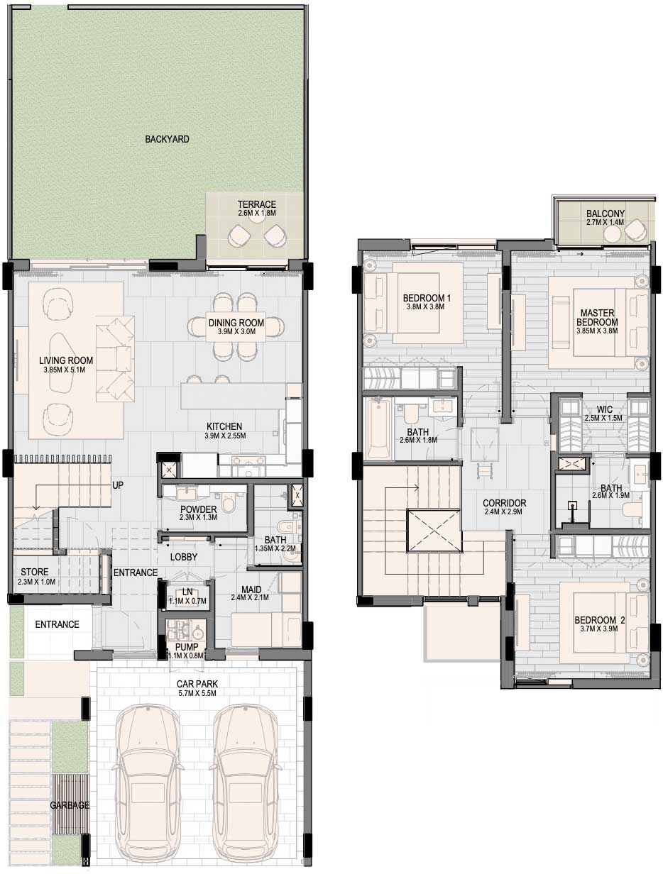 Floor Plans of Aldar Haven