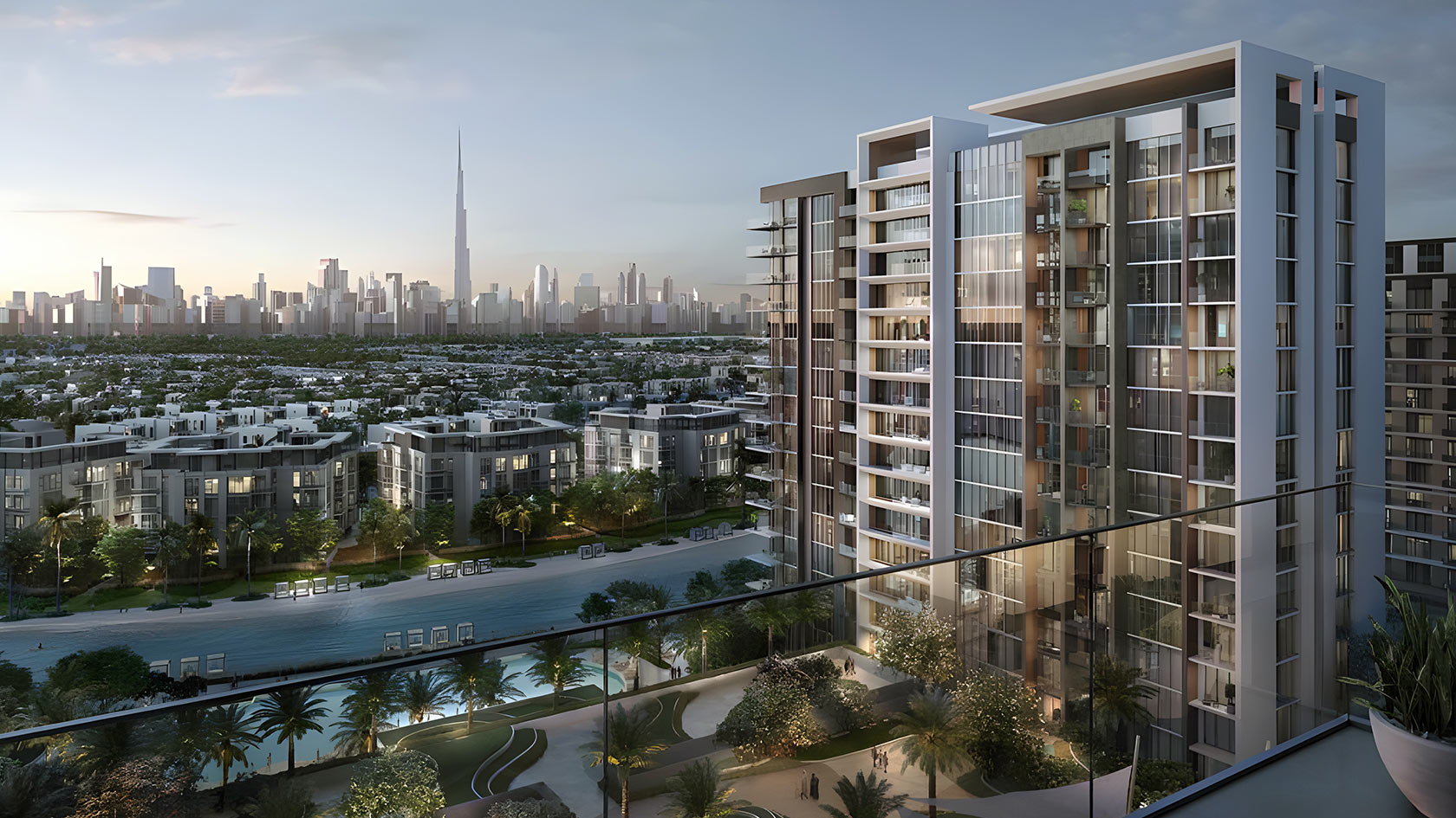 Апартаменты Nakheel Naya 3 at District One в Дубае