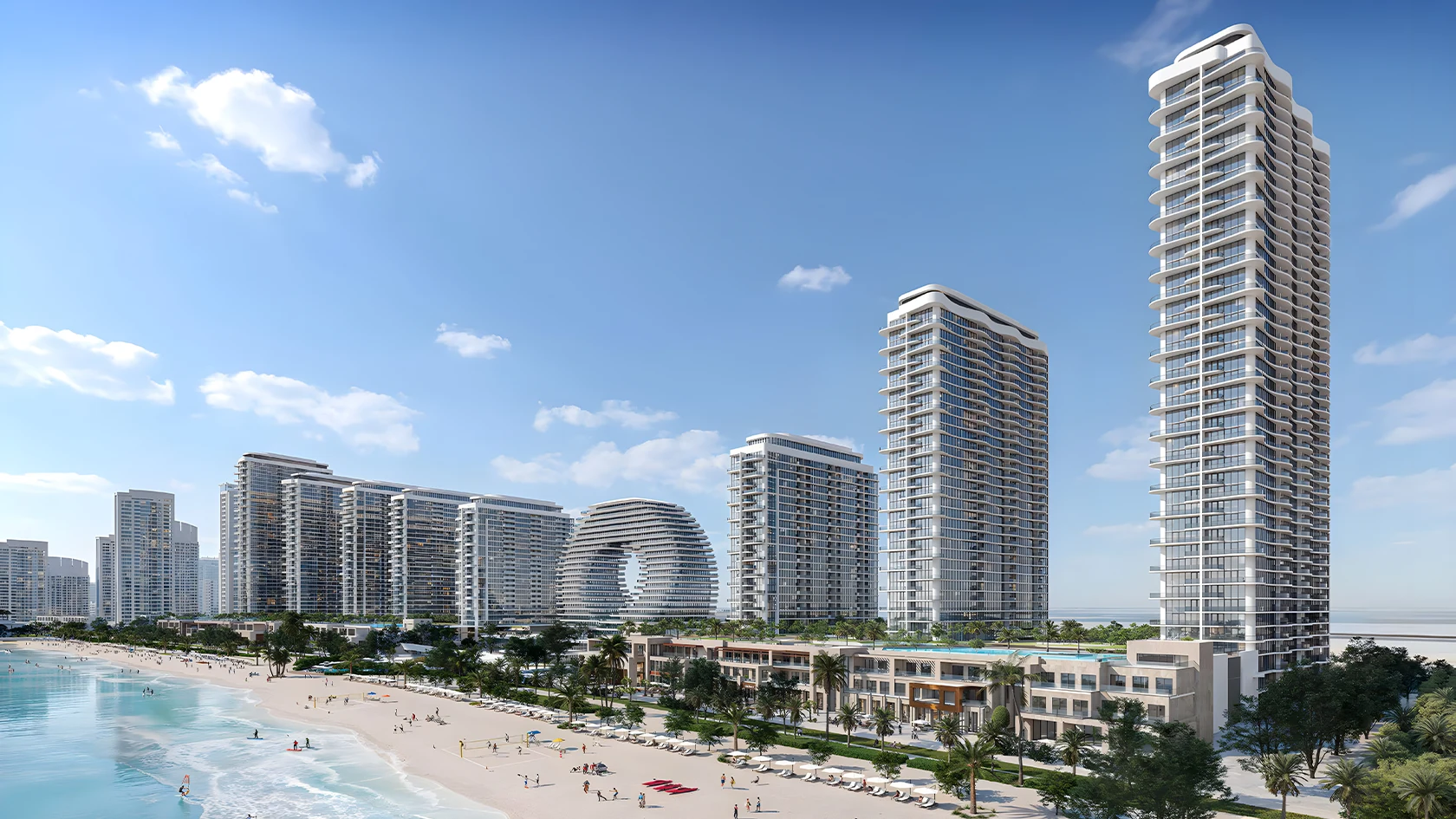 Апартаменты Pristine Beach Residences at Sobha Siniya Island в ОАЭ